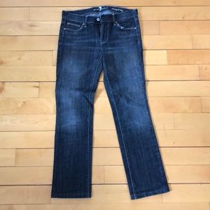 7 for all mankind straight leg jeans